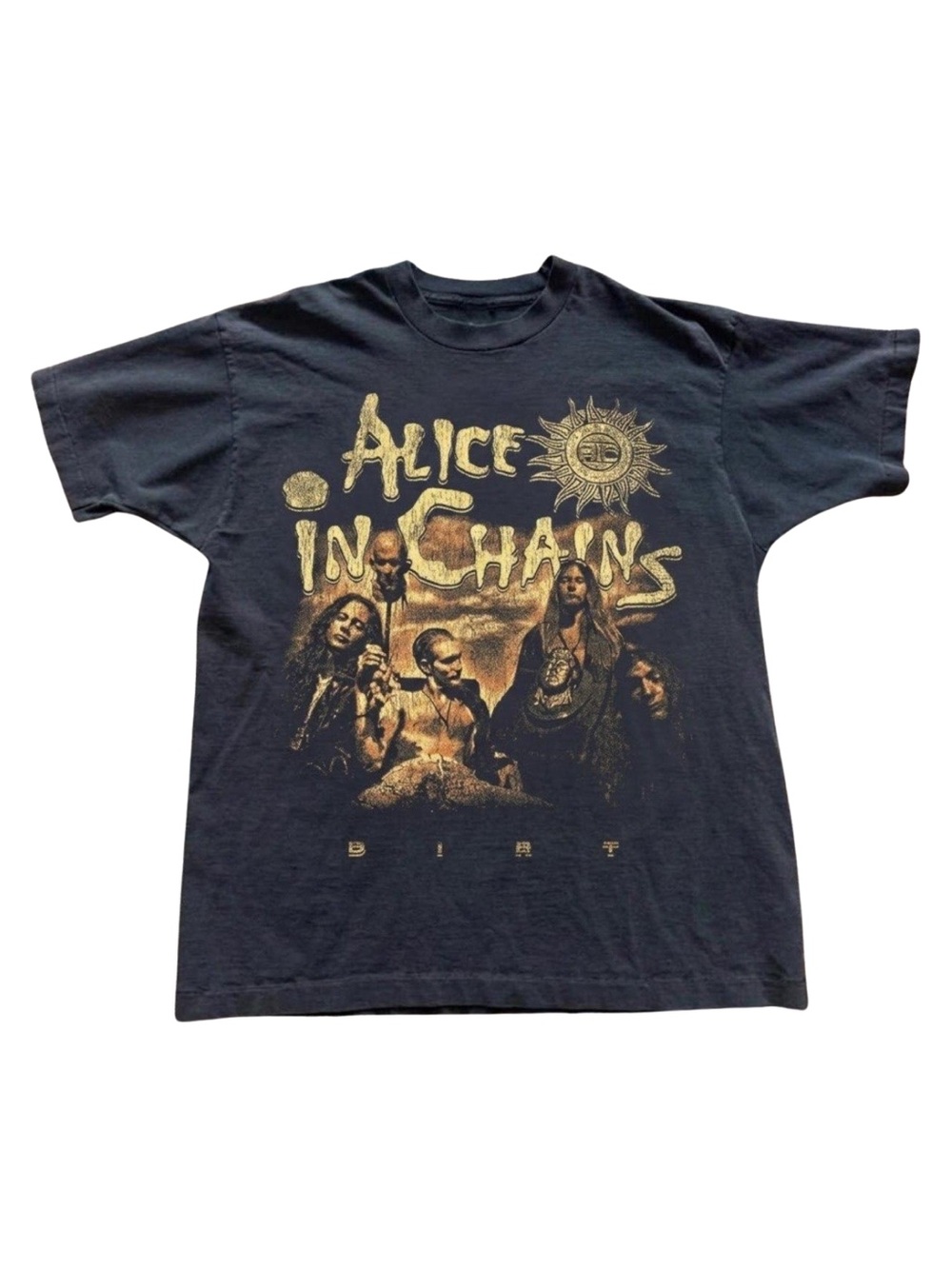 Gildan Alice In Chains Black Graphic Band Tee